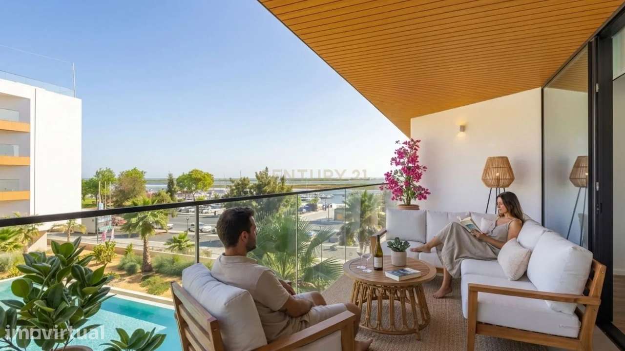 T1+1 de Luxo no Del Mar Waterfron, Ria Formosa em Olhão - Grande imagem: 2/29