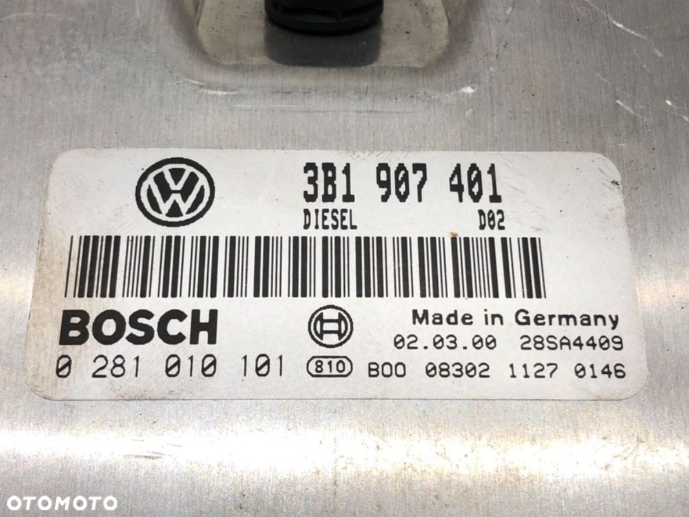 KOMPUTER SILNIKA  VW PASSAT B5 Variant (3B5) 1997 - 2001 2.5 TDI Syncro/4motion 110 kW [150 KM] olej - 4