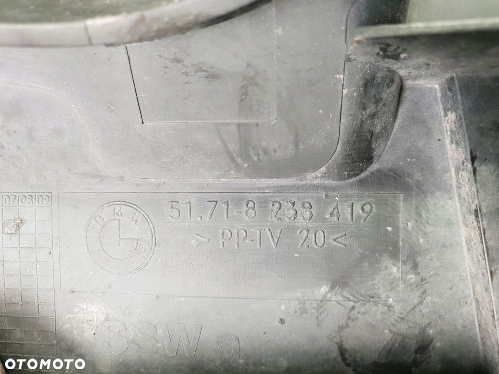 BMW E46 TUNEL TARCZY HAMULCOWEJ LEWY 8238419 - 4