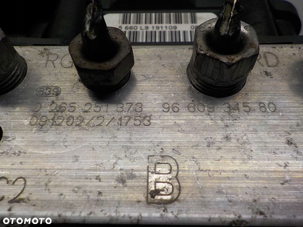 CITROEN C4 PICASSO I POMPA ABS 0265251373 9660934580 0265951525 - 8