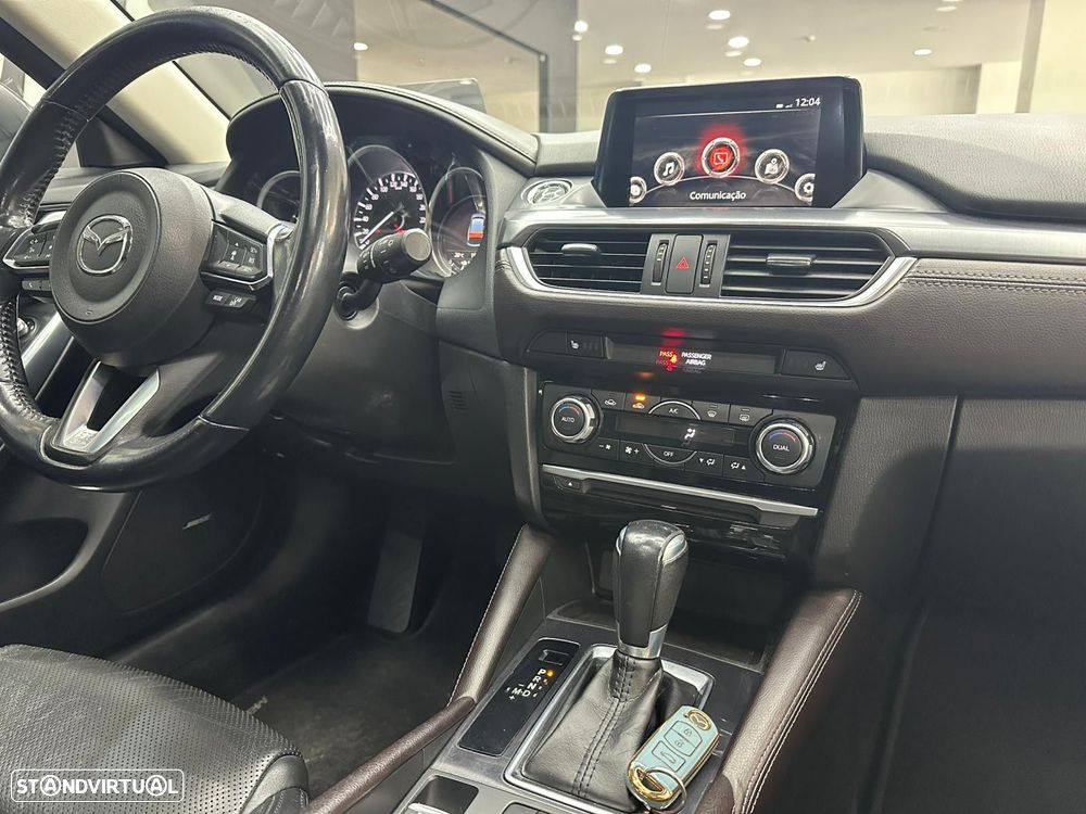 Mazda 6 M6 2.2 SKY-D Excellence P.Leather White TAE Navi AT - 27