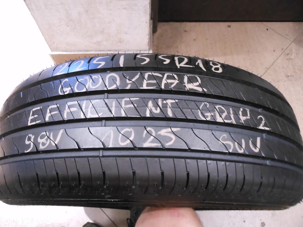 Opona pojedyńcza 225/55r18 goodyear efficient grip 2 8,9mm lato