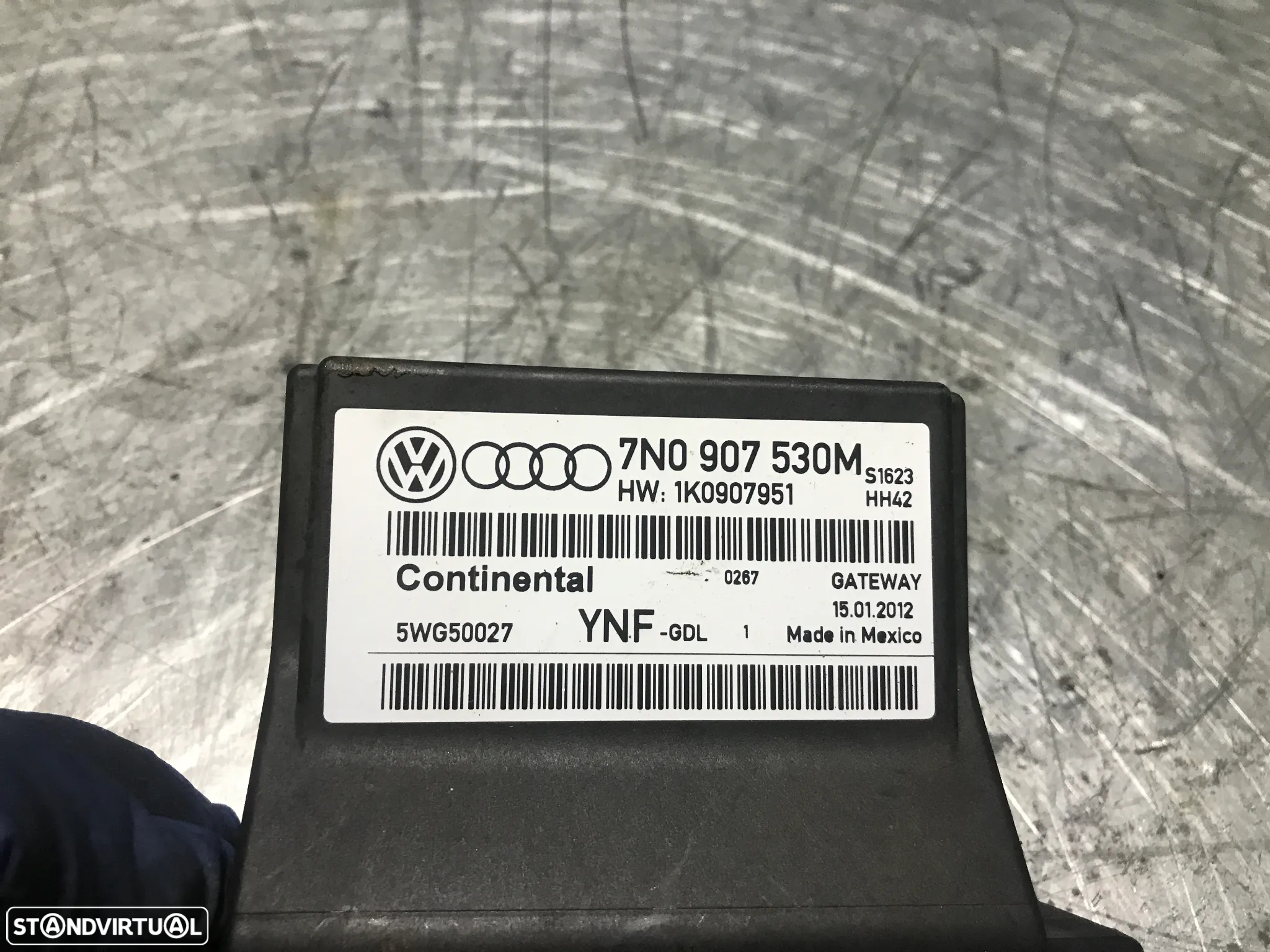 MODULO GATEWAY VOLKSWAGEN GOLF VI / CADDY / JETTA / EOS 5WG50027 7N0907530M - 3