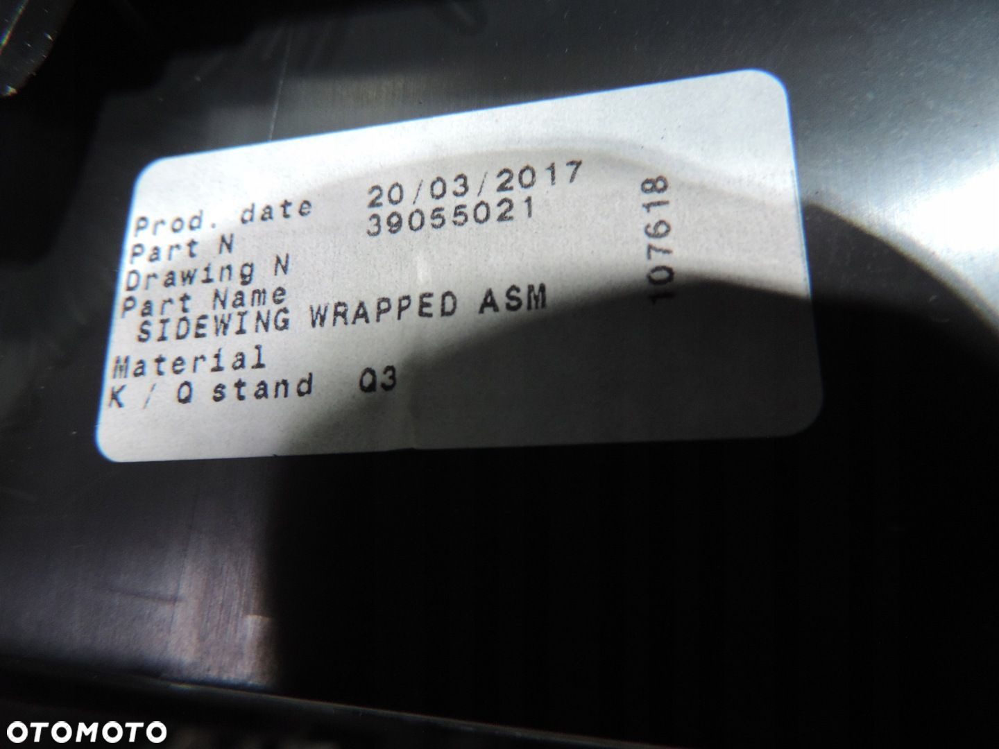 OPEL ASTRA K V PANEL NAWIEWU KLIMATYZACJI TUNEL ŚRODKOWY RAMKA - 7