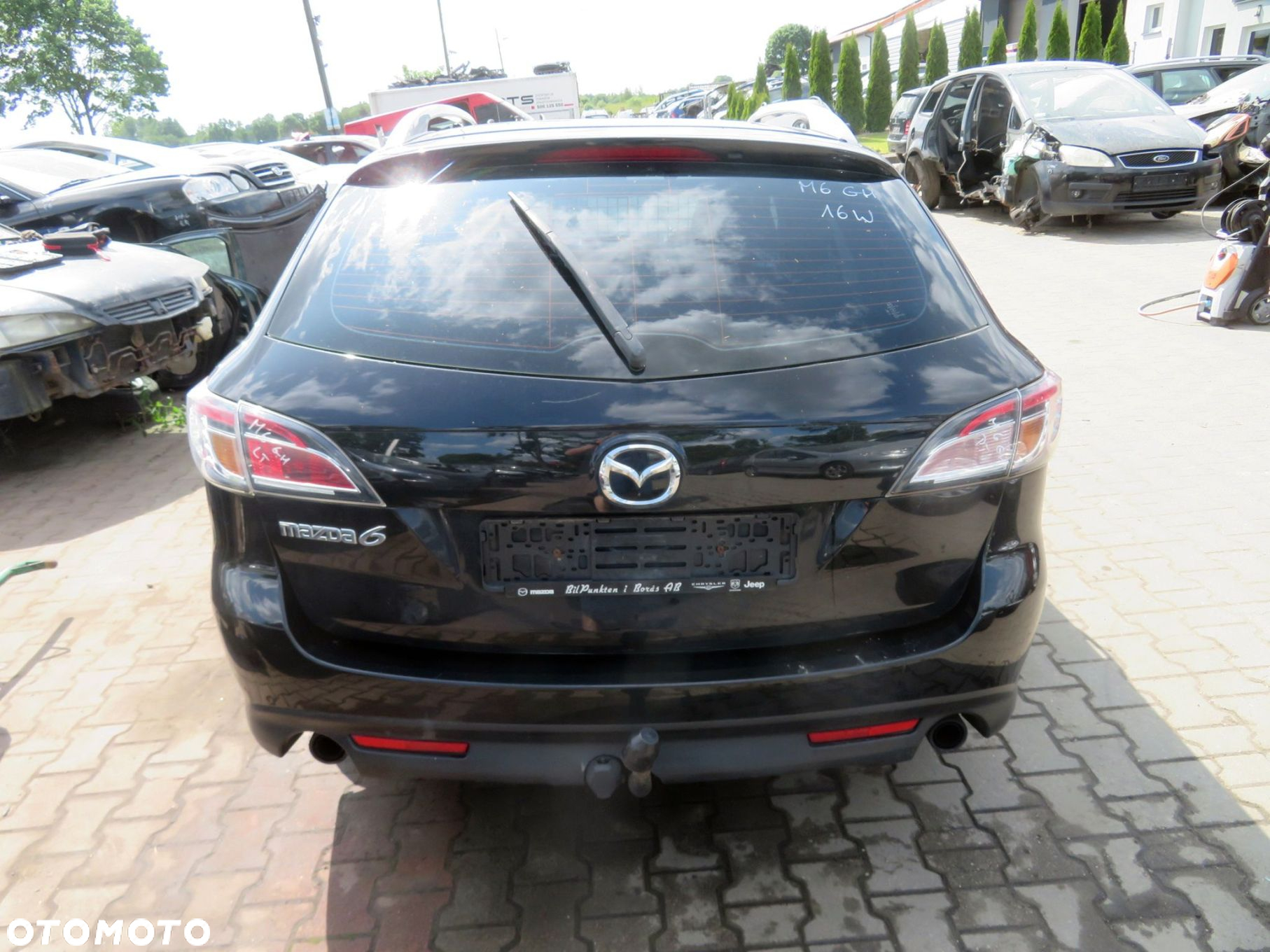 MAZDA 6 II GH LIFT KOMBI 2010 16W 2.0 16V LF-DE 155KM G611 CZARNY na części - 4