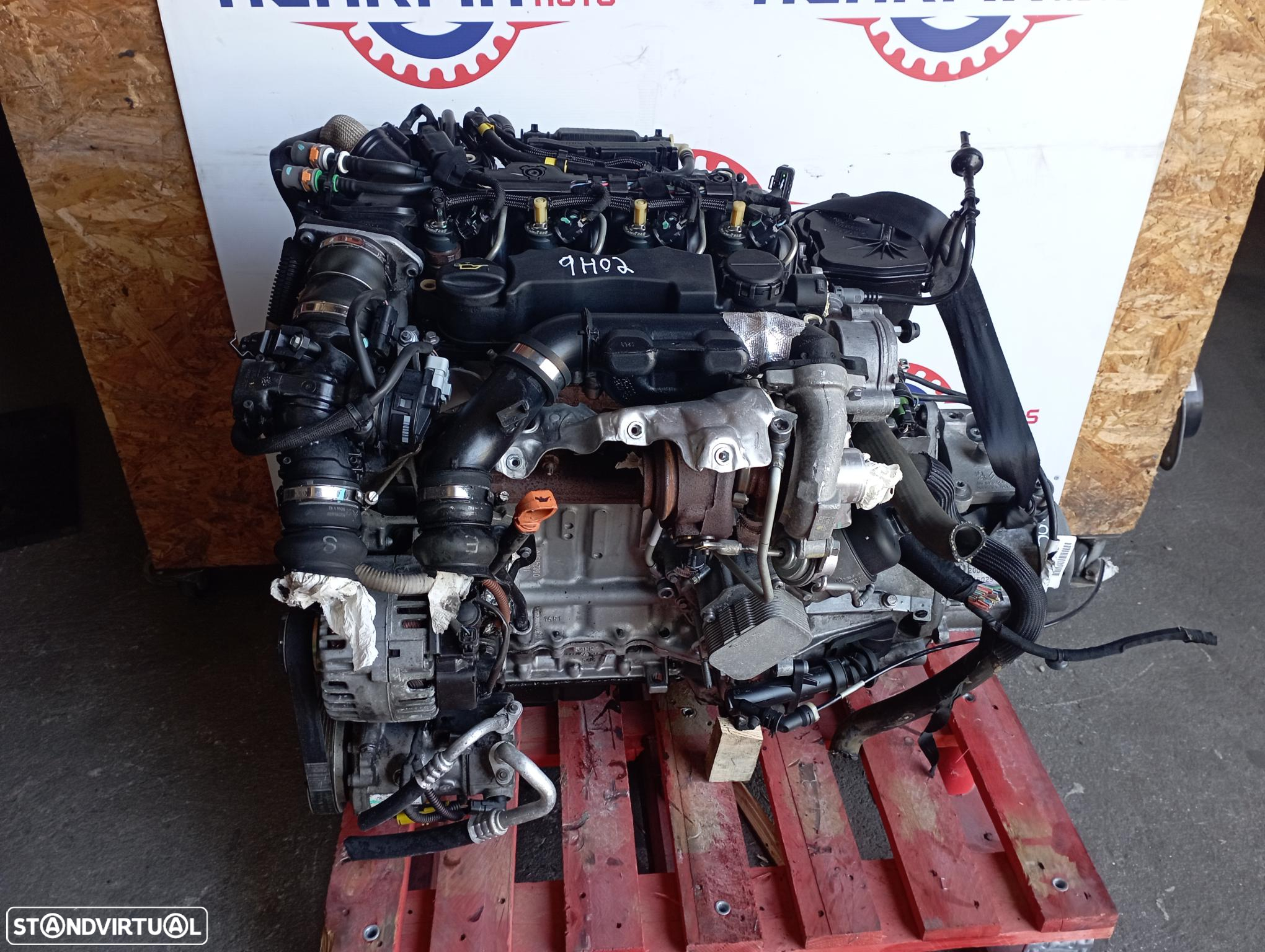 Motor Peugeot 207/307/407/Partner/Citroen C4/Berlingo 1.6 Hdi Ref: 9H02 - 2