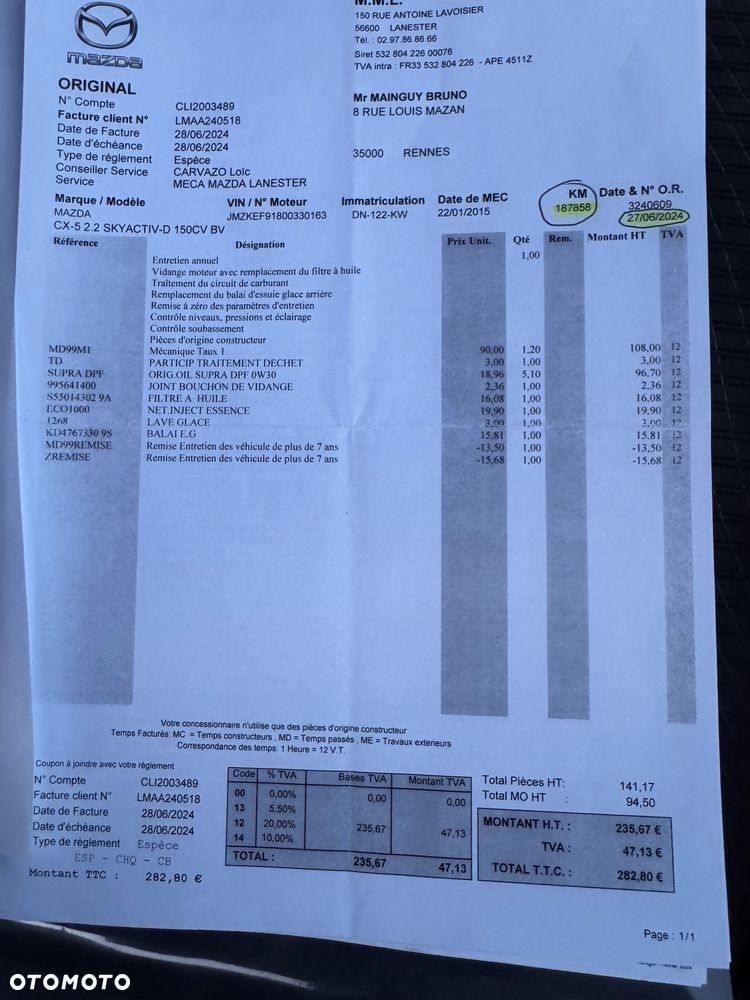 Mazda CX-5 SKYACTIV-D 150 Drive AWD Exclusive-Line - 34