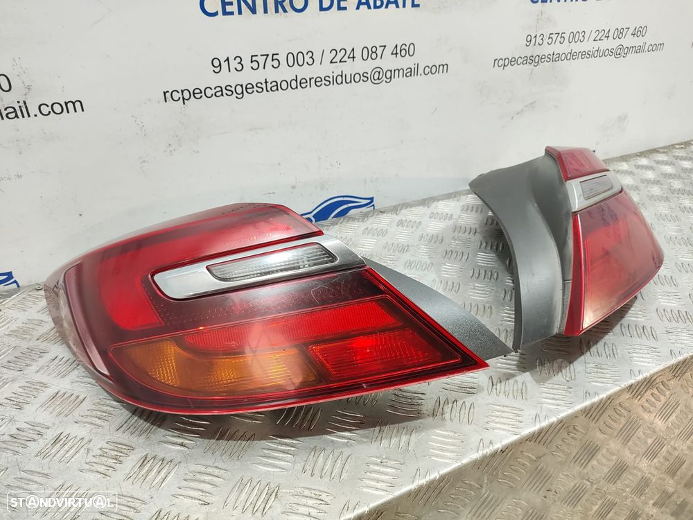 Farolim Farolins Traseiro Trás Led Original Opel Insignia A Facelift - 4