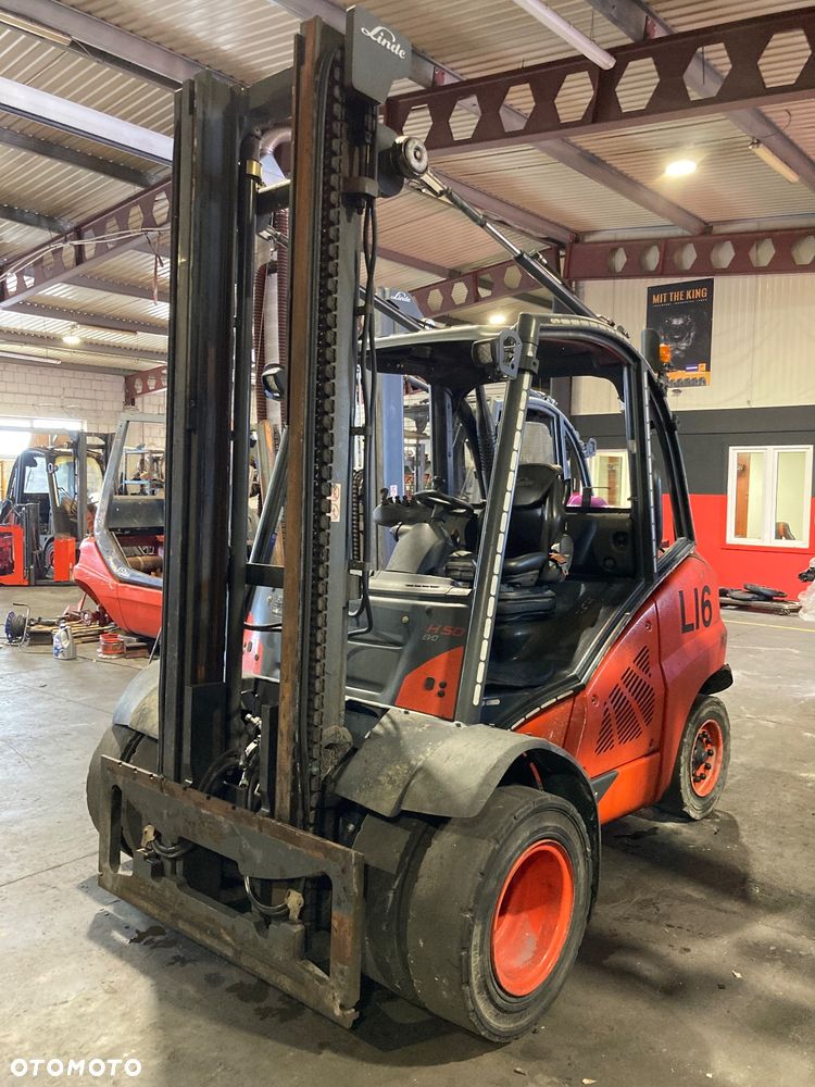 Linde [2017] WÓZEK WIDŁOWY LINDE H50T GAZ 5ton - 10