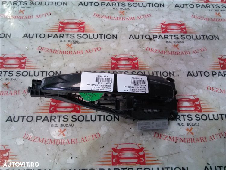 maner exterior usa dreapta spate chevrolet cruze an fabr. 2010 - 1