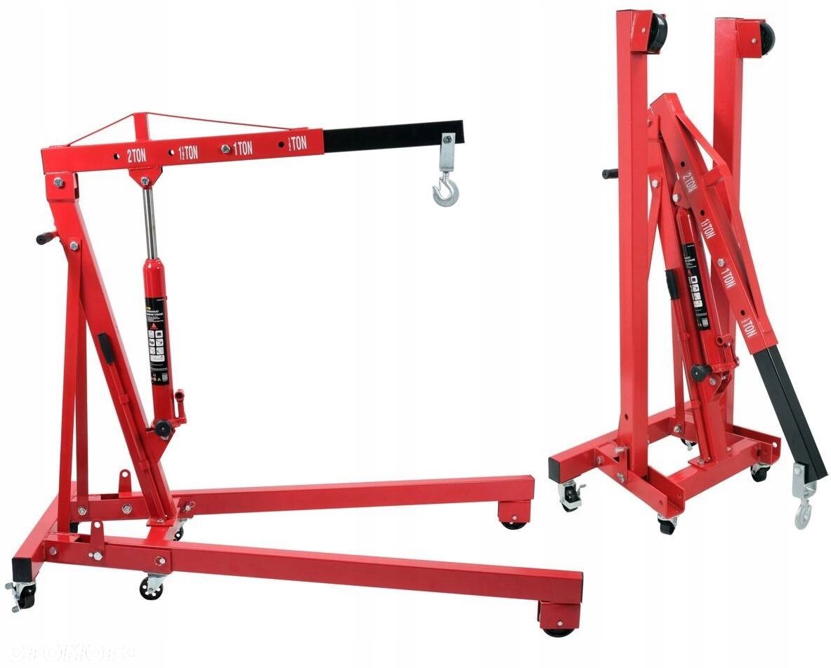 YATO ŻURAW WARSZTATOWY 2000KG ZAKRES PODNOSZENIA 2300MM SKŁADANY YT-55557 - 1