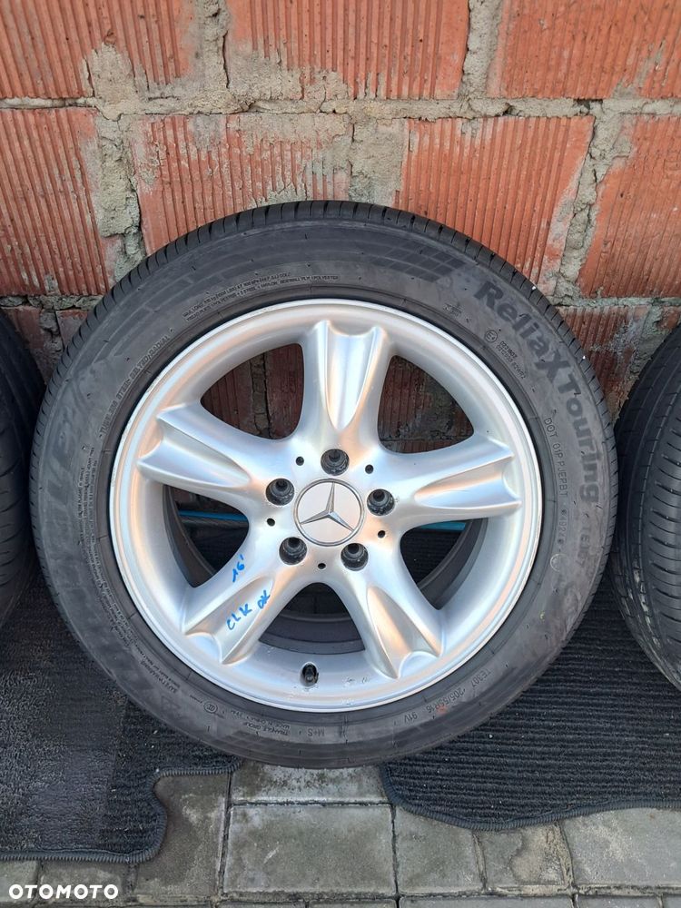 mercedes clk w209 felgi aluminiowe 16 koła lato 2024 rok et37 et32 - 5