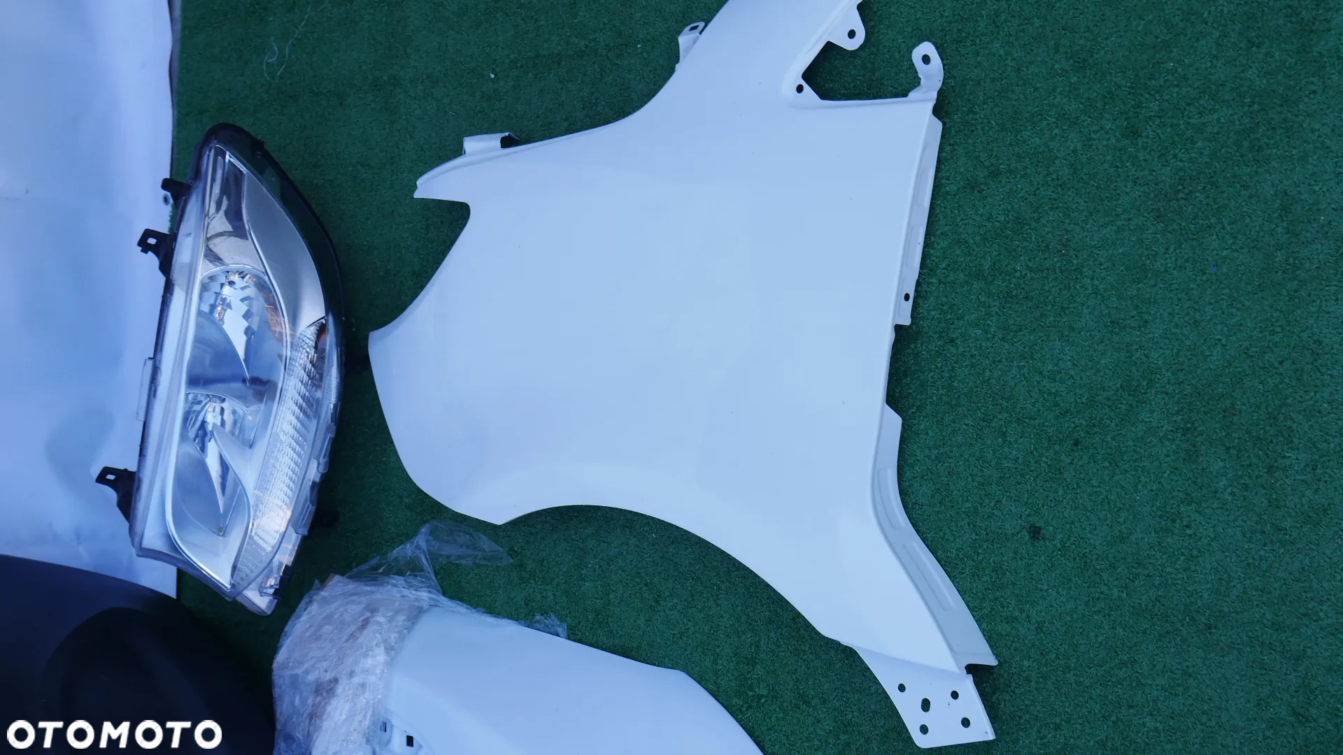 MASKA ZDERZAK GRILL LAMPY BŁOTNIKI PAS PRZEDNI BELKA MERCEDES SPRINTER W907 W910 - 5