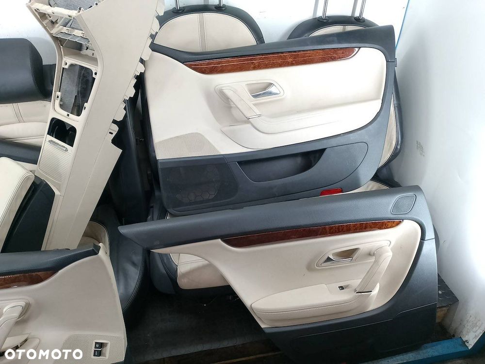 FOTELE KANAPA BOCZKI SKÓRA KOMPLET VW PASSAT CC - 13