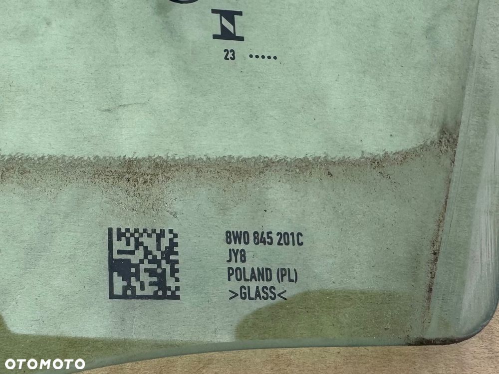 Audi A4 B9 szyba drzwi przód lewa prawa 2023 - 2