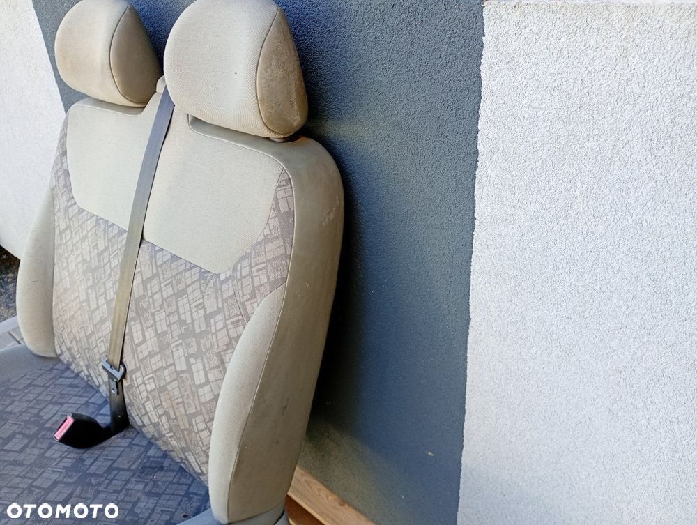 fotel prawy siedzenie pasażera 2-osobowy opel vivaro a trafic ii primastar 2001-2014 - 6
