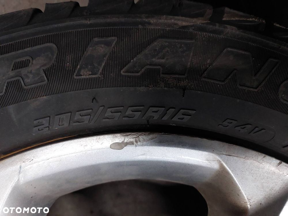 KOŁA KOMPLET FELGI OPONY ZIMOWE 5x110 6,5Jx16 205/55R16 OPEL VECTRA C - 6