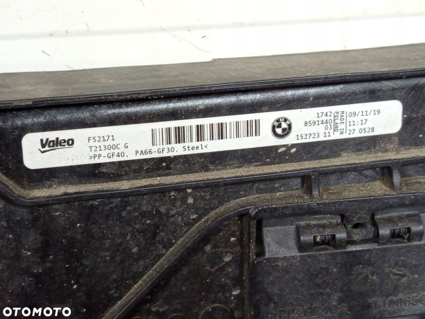 WENTYLATOR CHŁODNIC OBUDOWA BMW 3 G20 G21 G28 4 G22 G23 G26 2.0D 8591440 - 5