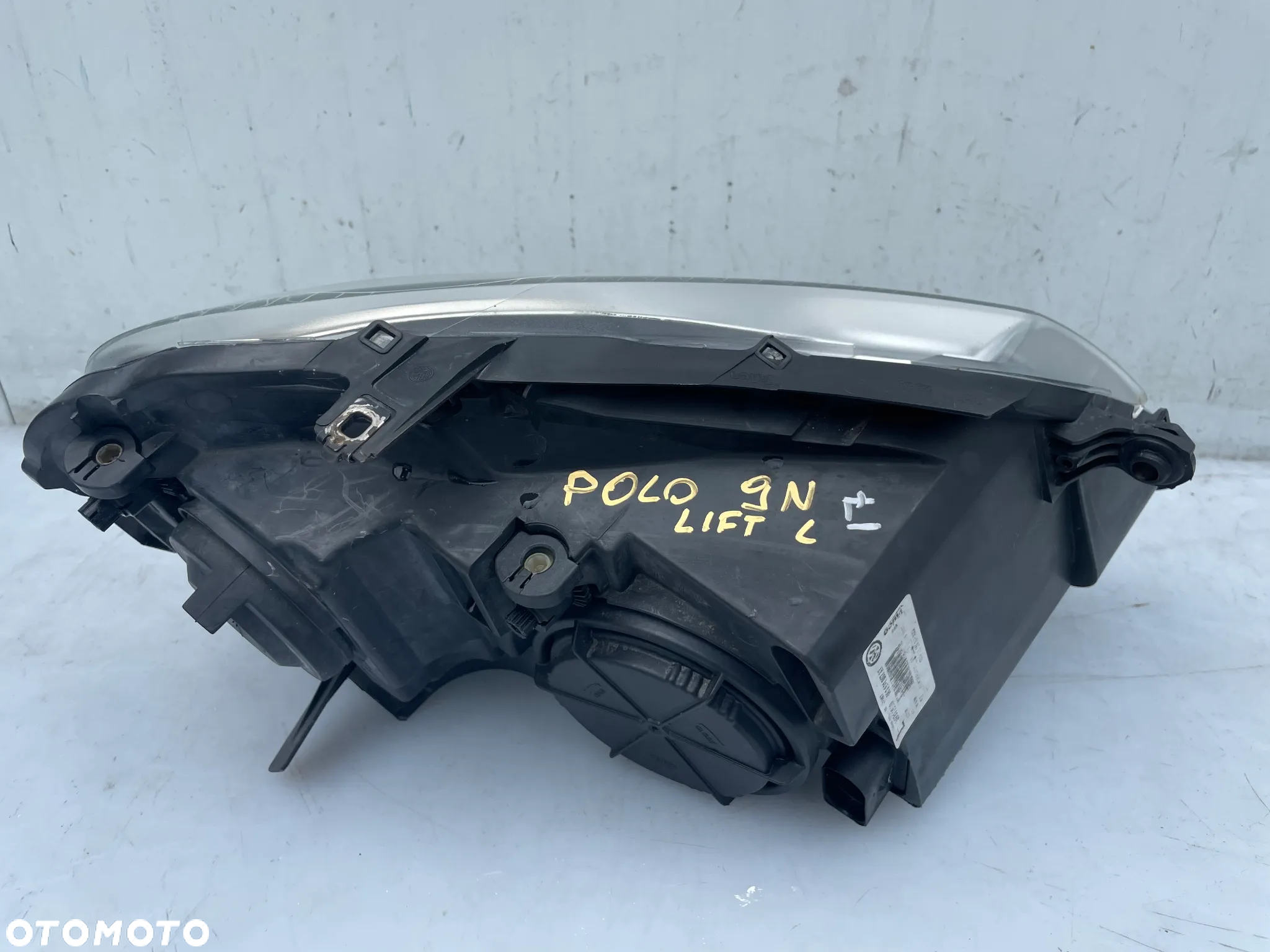LAMPA LEWA LEWY PRZÓD VW POLO IV 9N LIFT 6Q1941007AT - 8