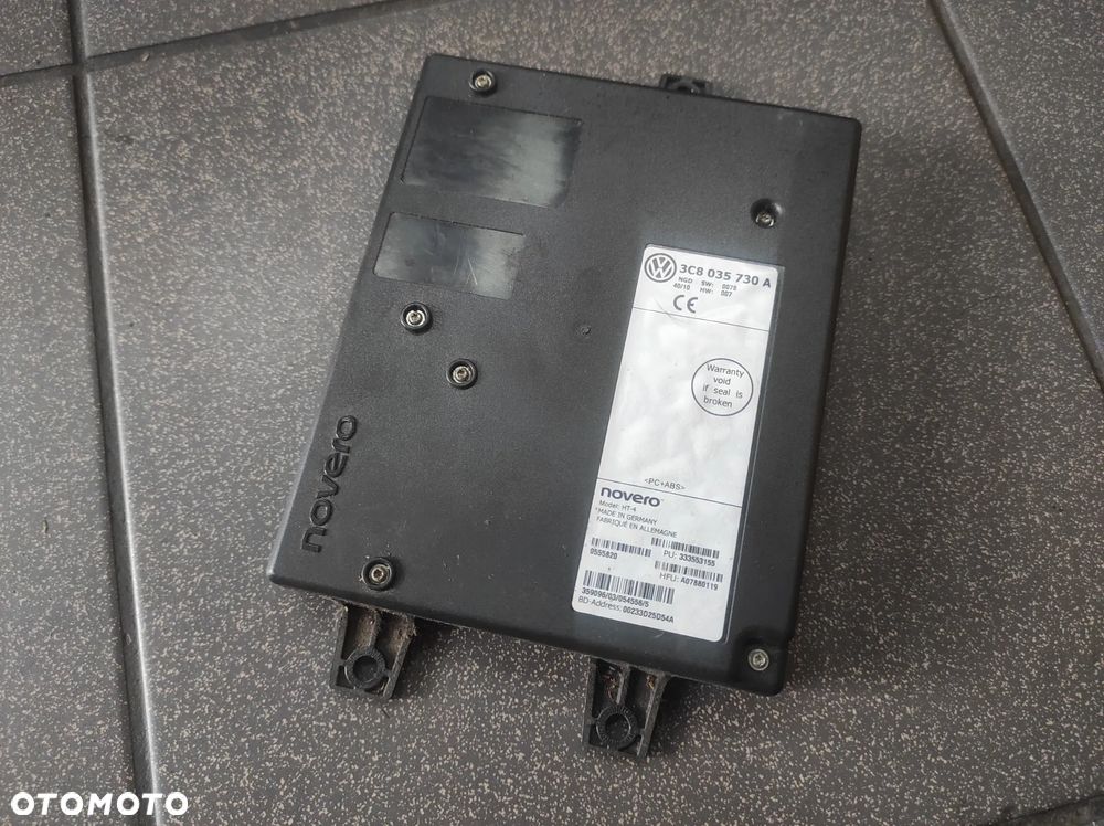 STEROWNIK MODUŁ BLUETOOTH 3C8035730A VW AUDI SEAT SKODA WYSYŁKA !!!! - 1