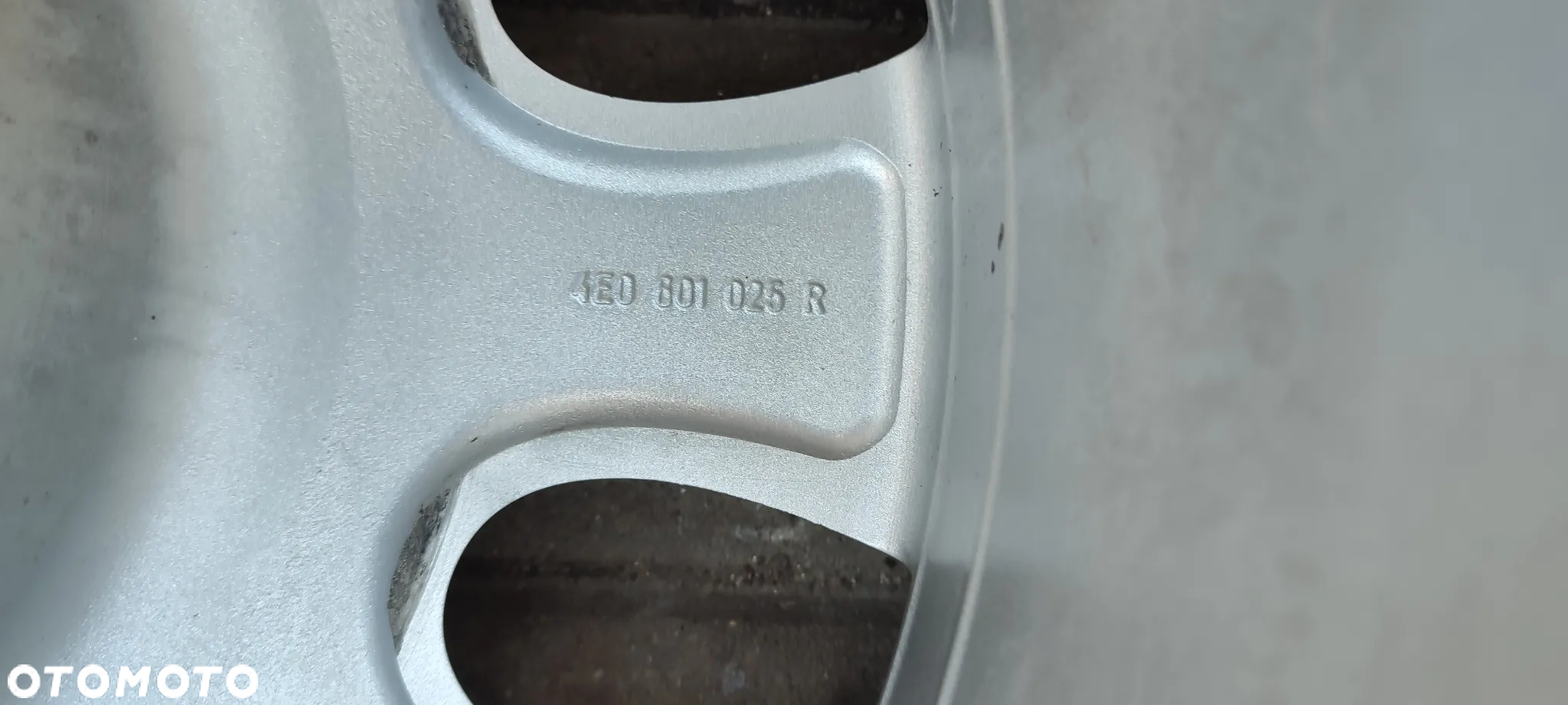 4E0601025R FELGI 5x112 8Jx17 CALI ET 43 AUDI A6 A8 KOMPLET - 8