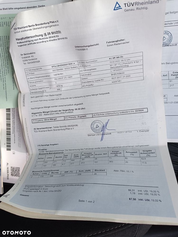 Peugeot 308 1.6 BlueHDi Active S&S - 29