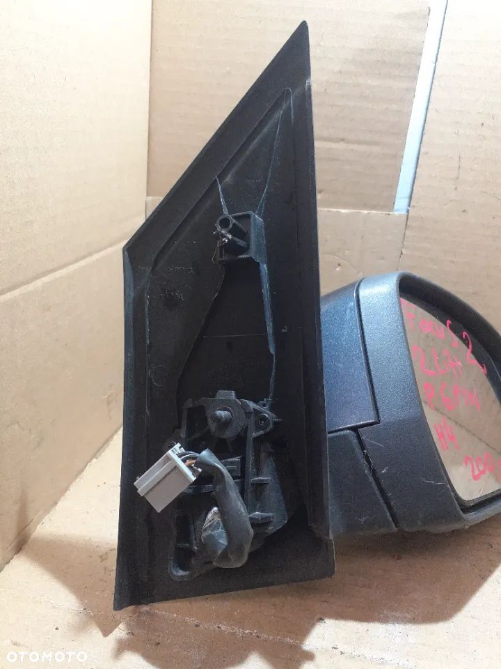 LUSTERKO PRAWY PRAWE PRAWA H4 GRAFITOWY GRAFITOWE 6 PIN FORD FOCUS 2 LIFT 2 FL - 3