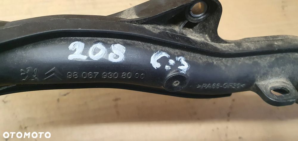 Przewód wąż rurka wody Citroen C3 II 1.0 VTI 9806793080 - 7