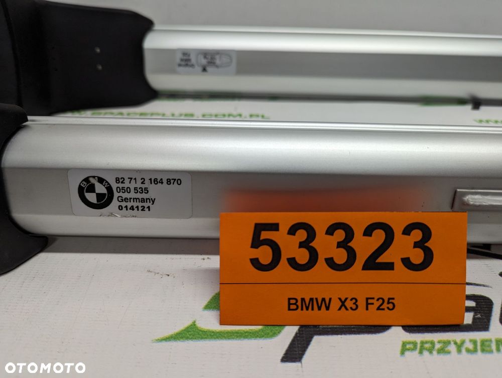 Bagażnik dachowy bazowy belki poprzeczki BMW X3 F25 - 6