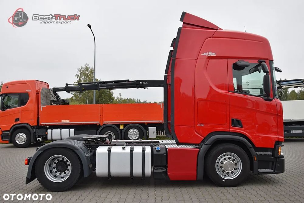 Scania R450 / CAŁA NA PODUSZKACH / RAMA STANDARD /  JEDNOSTKA BWE + PTO / - 11