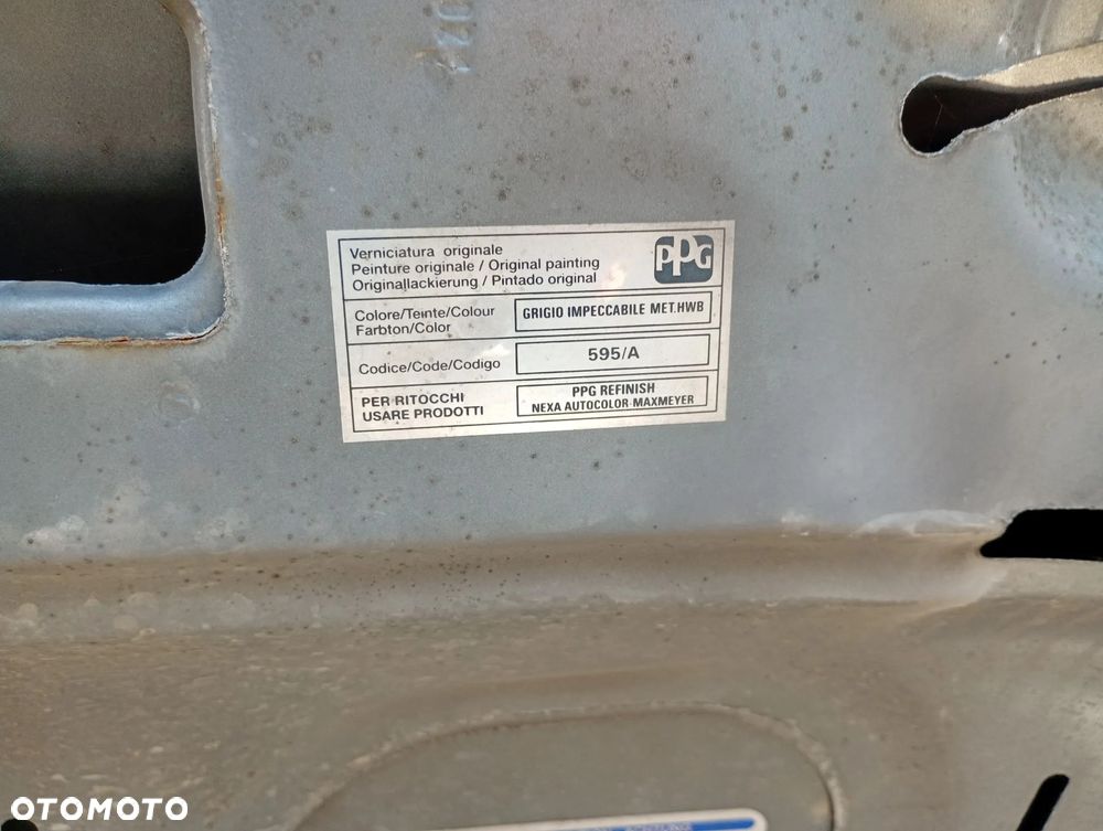 FIAT GRANDE PUNTO 05-1.2 OSŁONA PRZECIWSŁONECZNA PRAWA LEWA DASZEK SŁONECZNIK - 5