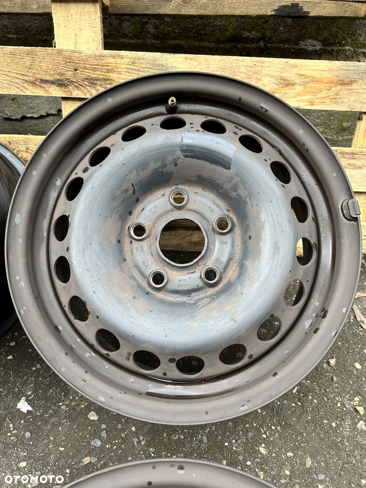Felgi oryginalne stalowe 15 cali 5x112 ET47 VW Golf, Skoda inne - 3