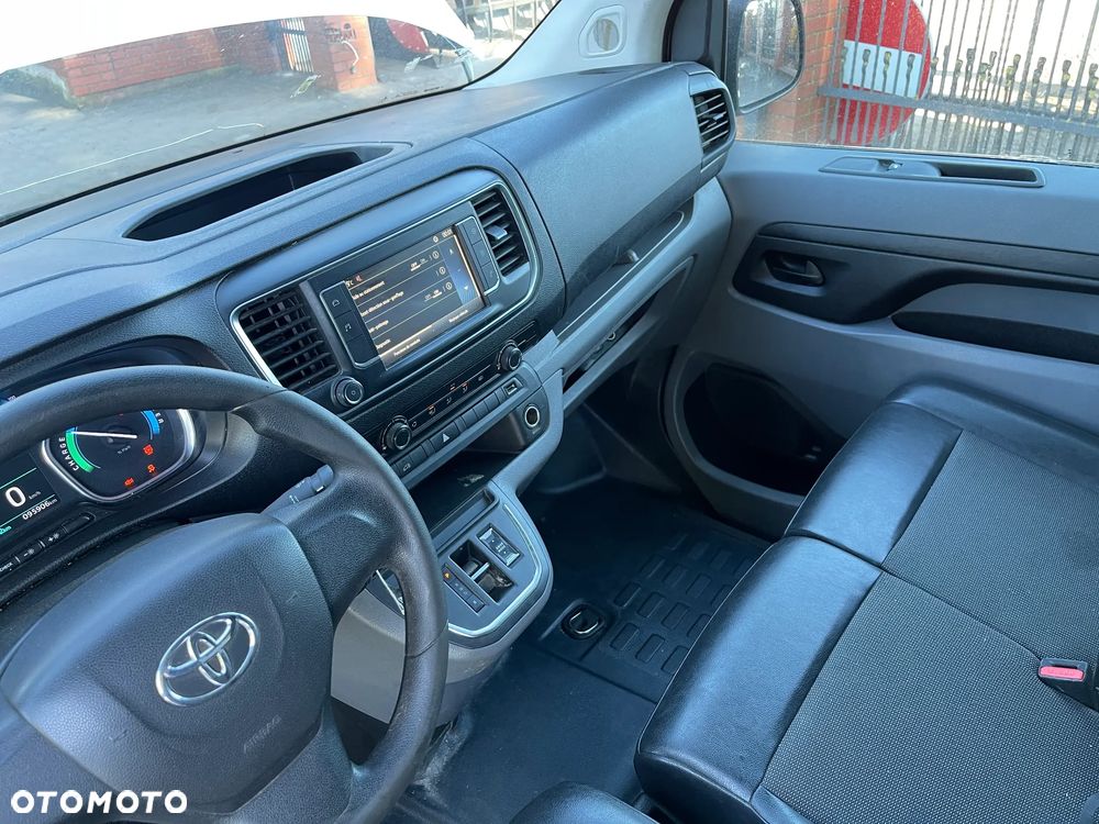 Toyota Proace Listopad 2021 ROK ELEKTRYCZNY 100% PEŁEN ELEKTRYK LONG DŁUGI 3 Osobowy BUS FURGON - 17