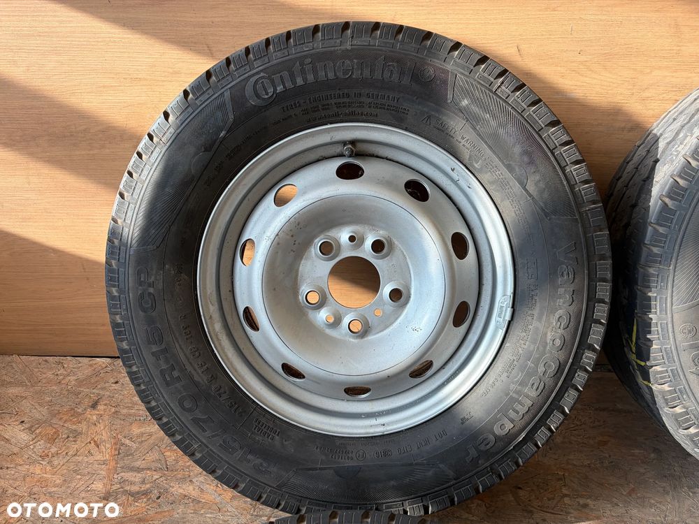 Felgi koła stalowe opony letnie 215/70 R15CP ET68 5x118 Ducato Boxer Jumper Kamper - 5