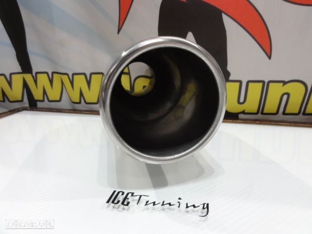Ponteiras De Escape XXL Redonda 110mm X 240MM 100% Inox - 3