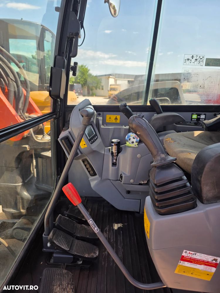 Kubota KX080-4 alpha excavator pe senile midiexcavator compact - 11