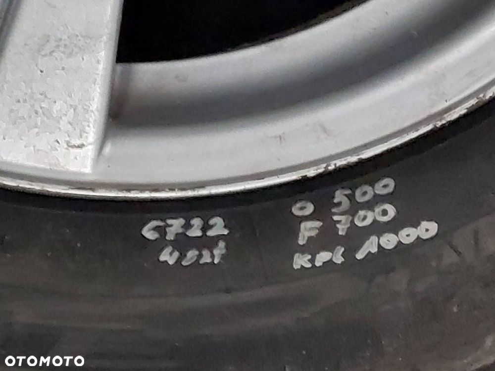 FELGI ALUMINIOWE 4 SZT MERCEDES 5x112 6Jx16 ET46 FI66,6 - 2