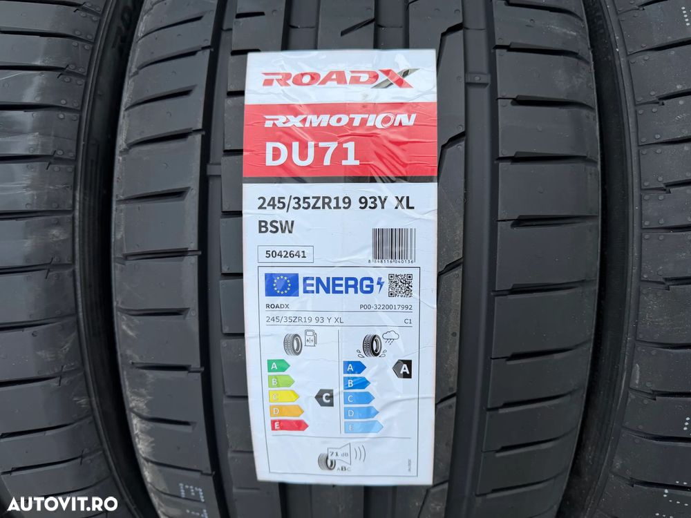 4 anvelope vara 245-35-19 si 275-30-19 bmw E60 E90 BMW seria5 cauciucuri 245-35-19 - 275-30-19 cu protectie janta - 3