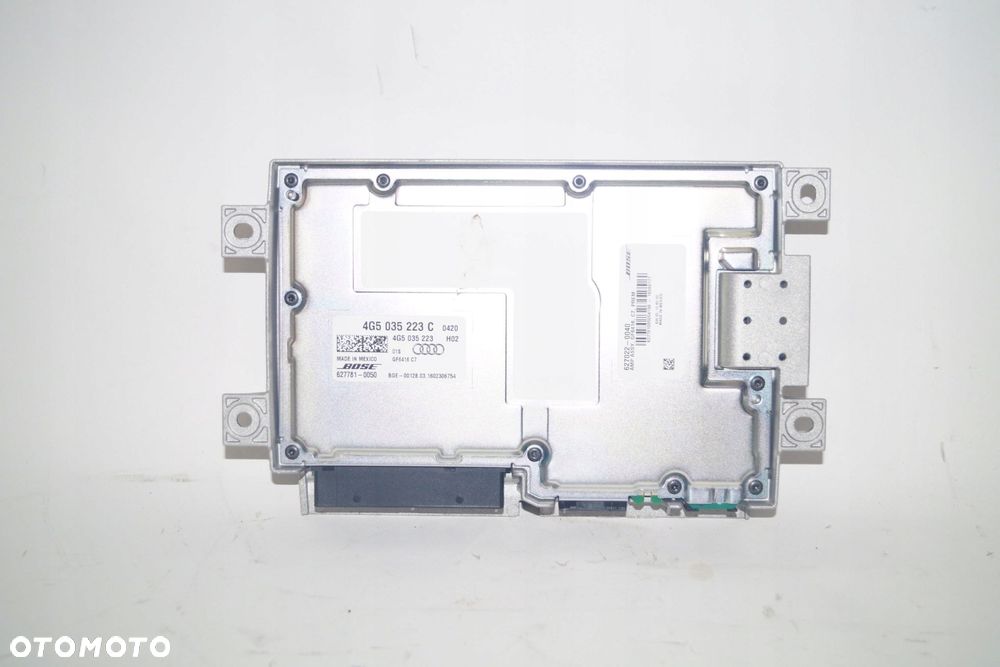 audi a7 c7 a6 c7 wzmacniacz bose audio 4g5035223c - 3