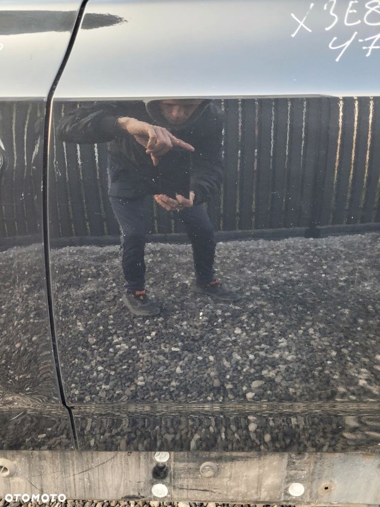 DRZWI LEWY TYŁ BMW X3 E83 LIFT 475 BLACK SAPPHIRE - 4