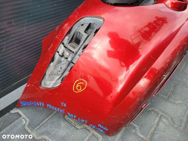 ZDERZAK PRZEDNI TYLNI PEUGEOT 307 (dostępne 5 zderzaków) - 31