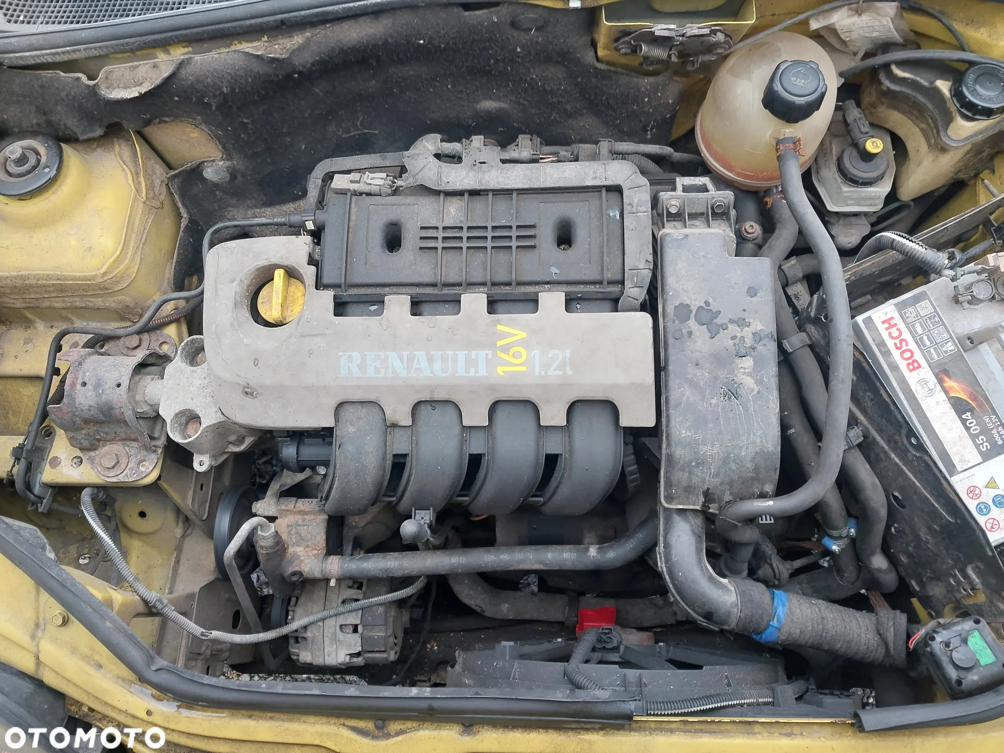 Renault Kangoo I Multispace silnik 1.2 16V D4F 75KM skrzynia biegów JB1 985 JB1985 drzwi maska klapa błotnik DV396 belka maglownica fotel szyba lusterko alternator felgi CAŁY NA CZĘŚCI WSZYSTKIE CZĘŚCI - 12
