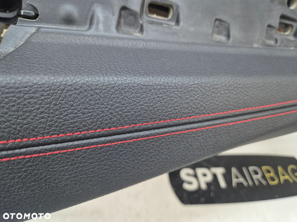 BMW 2 F45 F46 GRAN TOURER ACTIVE TOURER DESKA ROZDZIELCZA CZERWONA NITKA KONSOLA KOKPIT PULPIT PODUSZKI AIRBAG AIR BAG PASY KIT SET - 9