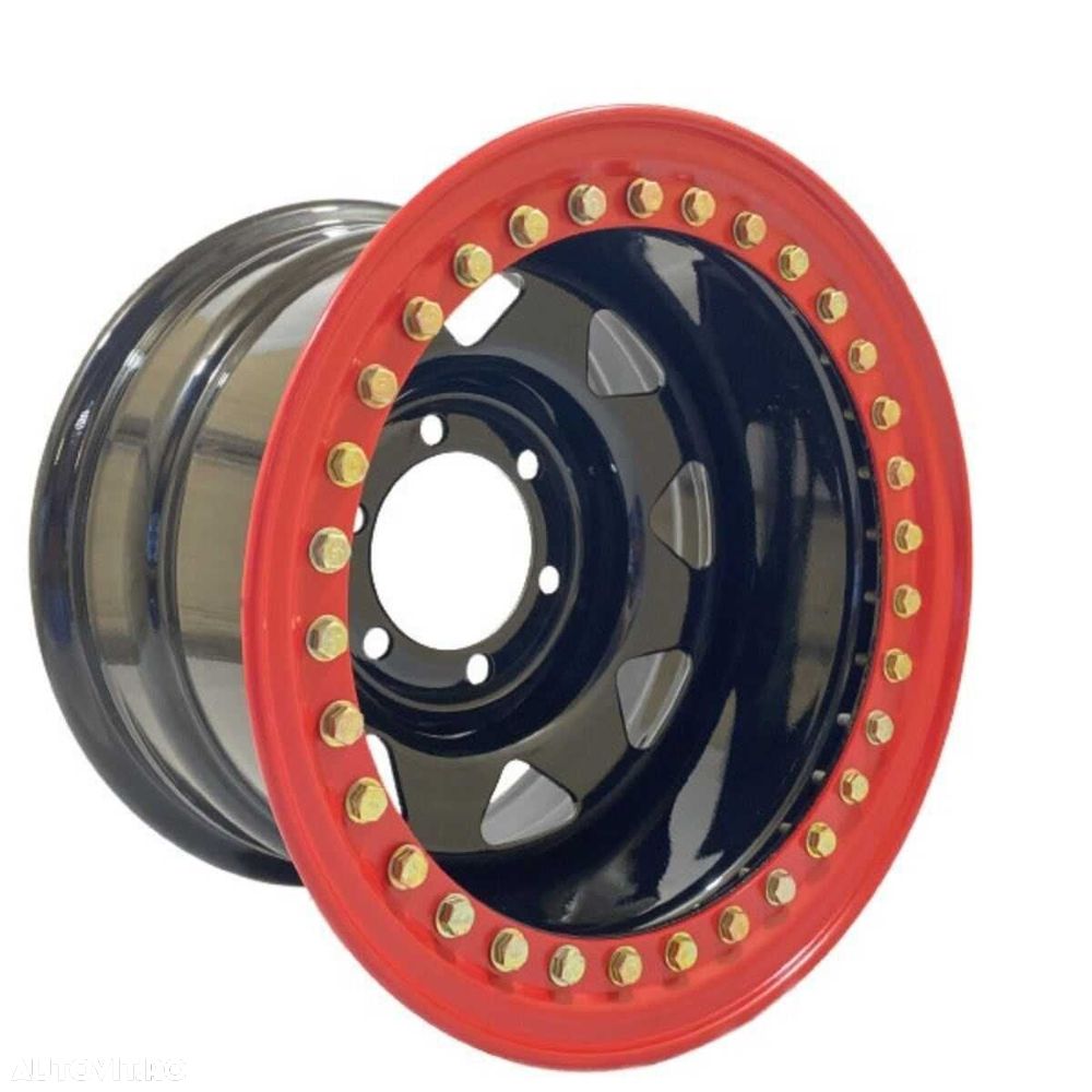 Janta R15 8J ET-35 6×139.7 CB110 Beadlock Toyota Nissan Mitsubishi - 2