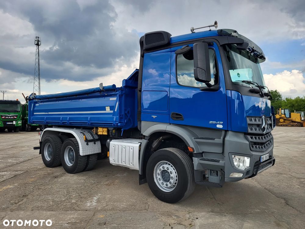 Mercedes-Benz AROCS 2643 6x4 wywrotka Meiller Bordmatic z Niemiec - 22