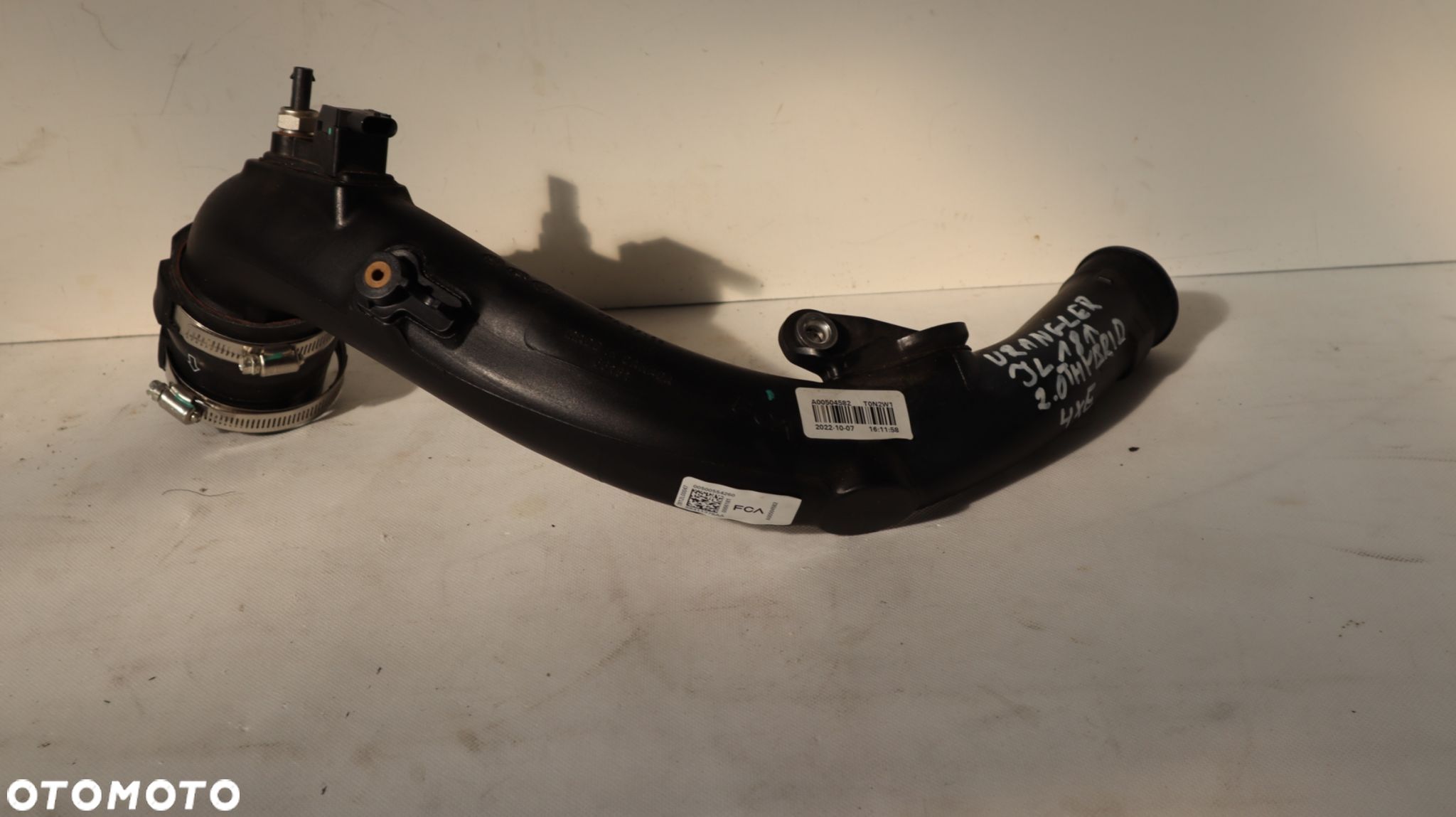 JEEP WRANGLER JL 2.0 T HYBRID 4xe 18- PRZEWÓD INTERCOOLERA 68411376AA - 1