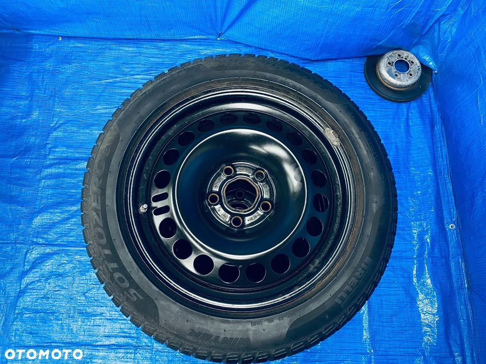 KOŁA 17 KOŁO FELGA STALOWE 17" 5X120 ; 67,1mm ET41 KOMPLET ; OPONY ZIMOWE ZIMA PIRELLI ; OPEL INSIGNIA A - 10
