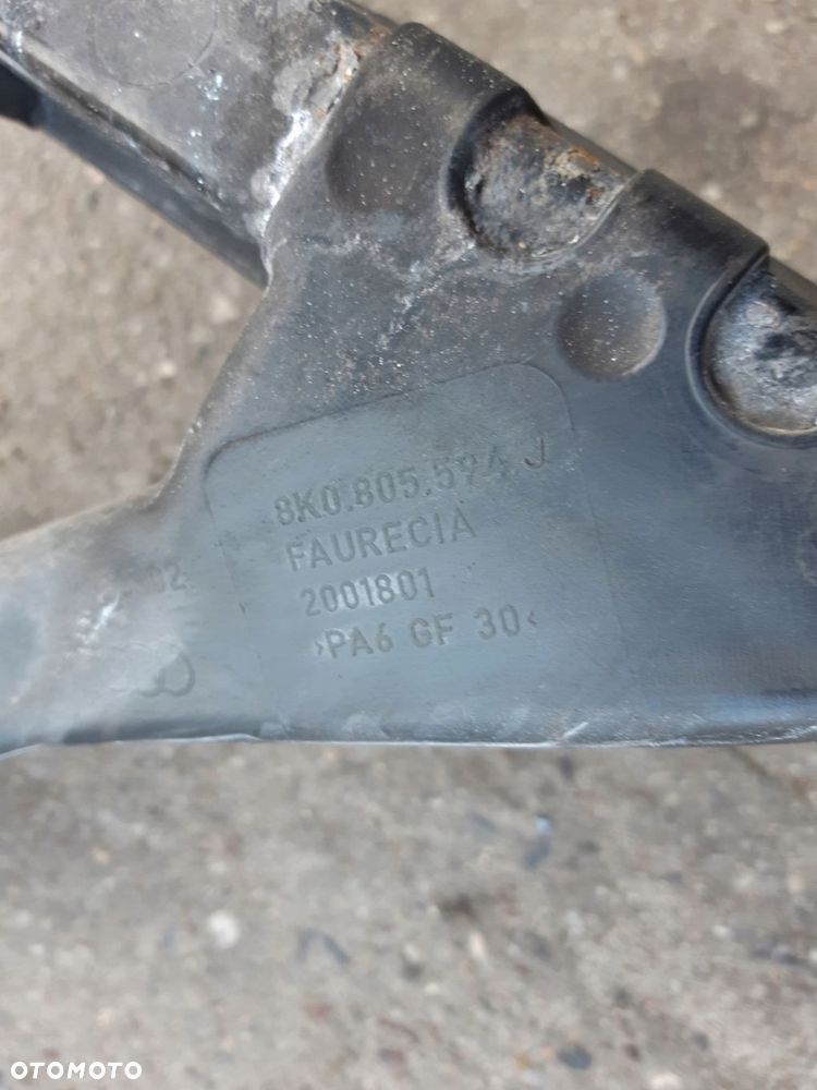 AUDI A5 8T A4 B8 PAS WZMOCNIENIE CZOŁOWE RAMKA PRZÓD 8K0805594J - 8