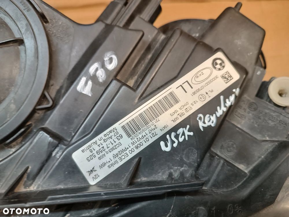 LAMPA PRZÓD PRZEDNIA LEWA BMW F30 - 5