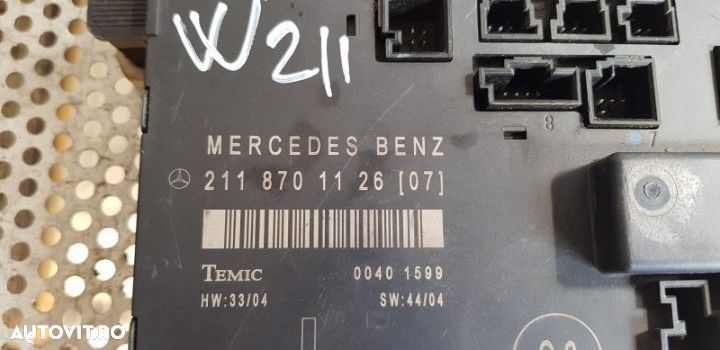 Modul Usa Stanga Fata Mercedes E Class W211 Livram Oriunde In Tara Cod 2118701126 - 6